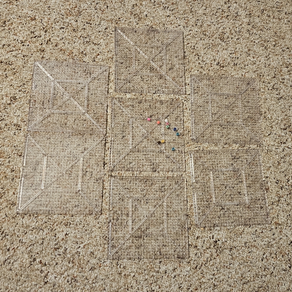 Perler Boards Lot of 7